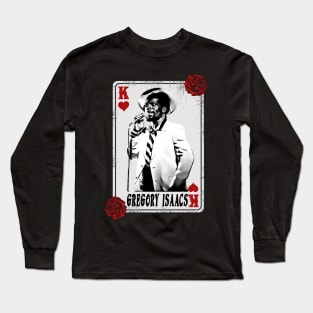 Vintage Card Gregory Isaacs Long Sleeve T-Shirt